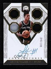 Lonnie Walker IV [Rookie Autograph Relics] #166 Basketball Cards 2018 Panini Cornerstones Prices