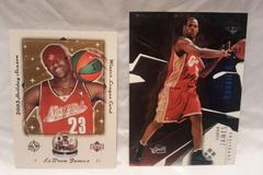 LeBron James Jumbo Promo Card Basketball Cards 2003 Upper Deck Black Diamond Prices
