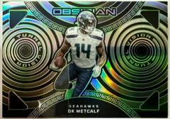 DK Metcalf [Green Electric Etch] #24 Football Cards 2023 Panini Obsidian Tunnel Vision Prices