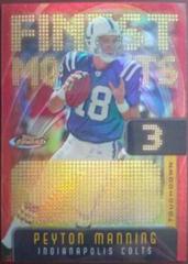 Peyton Manning #FM3 Football Cards 2005 Topps Finest Manning Moments Prices