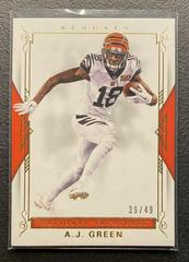 A.J. Green #1 Football Cards 2017 Panini National Treasures Prices