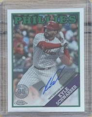 Kyle Schwarber Baseball Cards 2023 Topps Chrome Update 1988 Autographs Prices
