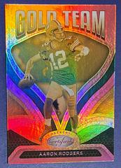 Aaron Rodgers [Pink] #GT-8 Football Cards 2022 Panini Certified Gold Team Prices