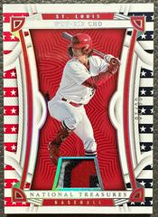 Won Bin Cho [Silver] Baseball Cards 2023 Panini National Treasures Red White and Blue Prices