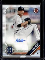 Adam Wolf #PA-AW Baseball Cards 2019 Bowman Prospect Autographs Prices