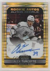 Alex Turcotte [Seismic Gold] #R-AT Hockey Cards 2021 O-Pee-Chee Rookie Autographs Prices