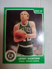 Jerry Sichting [Green border] #100b Basketball Cards 1985 Star Prices