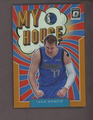 Luka Doncic [Orange] Basketball Cards 2021 Panini Donruss Optic My House Prices