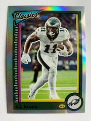 A. J. Brown [Premium Silver] #97 Football Cards 2022 Panini Classics Prices