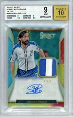 Andrea Pirlo [Tie Dye] Soccer Cards 2016 Panini Select Jersey Autographs Prices
