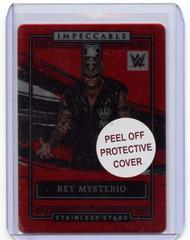 Rey Mysterio [Red] Wrestling Cards 2022 Panini Impeccable WWE Stainless Stars Prices