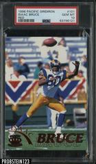 Isaac Bruce [Red] #101 Football Cards 1996 Pacific Gridiron Prices