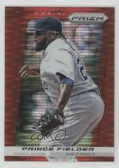 Prince Fielder [Red Prizm] #7 Baseball Cards 2013 Panini Prizm Prices