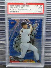 Cal Ripken Jr. [Blue Dots Diffractor] Baseball Cards 2014 Topps High Tek Prices