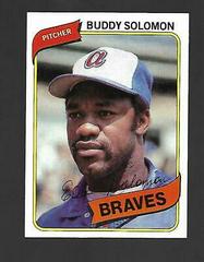 Buddy Solomon #346 Baseball Cards 1980 Topps Prices