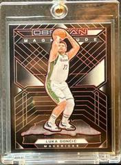 Luka Doncic [Red] #23 Basketball Cards 2021 Panini Obsidian Magnitude Prices