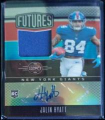 Jalin Hyatt #FAPS-23 Football Cards 2023 Panini Legacy Futures Patch Autographs Prices