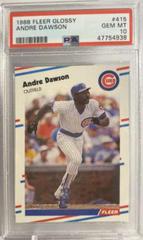 Andre Dawson #415 Baseball Cards 1988 Fleer Glossy Prices