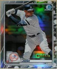 Aaron Judge [Refractor] #13 Baseball Cards 2020 Bowman Chrome Prices