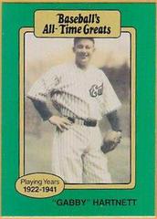 Gabby Hartnett Baseball Cards 1987 All Time Greats Prices