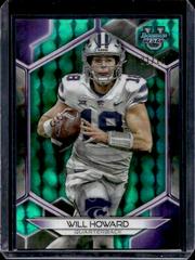 Will Howard [Teal Geometric] #22 Football Cards 2023 Bowman's Best University Prices