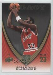 Michael Jordan #21 Basketball Cards 2008 Upper Deck Jordan Legacy Prices