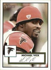 Michael Vick #221 Football Cards 2006 Topps Heritage Prices