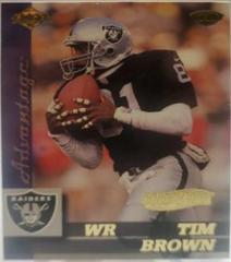 Tim Brown [Gold Ingot] #112 Football Cards 1999 Collector's Edge Advantage Prices