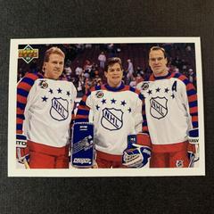 All Star Checklist [Messier, Richter, Leetch] Hockey Cards 1991 Upper Deck Prices