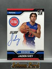 Jaden Ivey #ND-JIP Basketball Cards 2022 Panini Donruss Next Day Autographs Prices