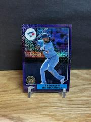 Teoscar Hernandez [Purple] #T87C2-17 Baseball Cards 2022 Topps Silver Pack 1987 Chrome Series 2 Prices