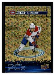 Cole Caufield [Gold Sparkle] Hockey Cards 2023 Upper Deck PC's Prices