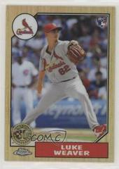 Luke Weaver #87T-13 Baseball Cards 2017 Topps Chrome 1987 Prices