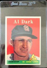Al Dark #125 Baseball Cards 1958 Topps Prices