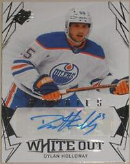Dylan Holloway Hockey Cards 2022 SPx White Out Rookie Autographs Prices