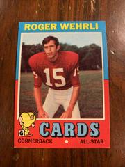 Roger Wehrli Football Cards 1971 Topps Prices