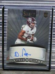 De'Von Achane #YS-DAC Football Cards 2023 Panini Select Draft Picks Youth Explosion Signatures Prices