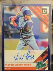 Victor Victor Mesa [Purple] #VV Baseball Cards 2019 Panini Donruss Optic Rated Prospects Signatures Prices