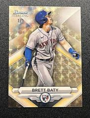Brett Baty [Superfractor] #BSR-26 Baseball Cards 2023 Bowman Sterling Prices