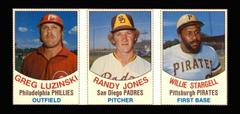 Luzinski, Jones, Stargell [Hand Cut Panel] Baseball Cards 1977 Hostess Prices