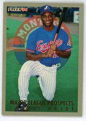 Curtis Pride #29 Baseball Cards 1994 Fleer Major League Prospects Prices