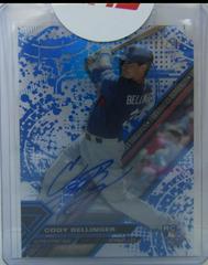 Cody Bellinger [Autograph Blue Rainbow] #CBE Baseball Cards 2017 Topps High Tek Prices