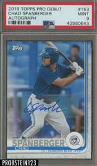 Chad Spanberger [Autograph] #153 Baseball Cards 2019 Topps Pro Debut Prices