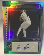 Joe Ryan #SS-JR Baseball Cards 2022 Panini Donruss Signature Series Prices