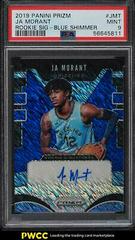 JA Morant [Blue Shimmer] #JMT Basketball Cards 2019 Panini Prizm Rookie Signatures Prices