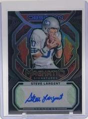Steve Largent [Electric Etch Green] #25 Football Cards 2023 Panini Obsidian Magmatic Signature Prices