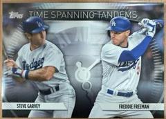 Freddie Freeman, Steve Garvey #TS-14 Baseball Cards 2023 Topps Update Time Spanning Tandems Prices
