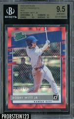 Bobby Witt Jr. [Red] #RP-2 Baseball Cards 2020 Panini Donruss Rated Prospects Prices