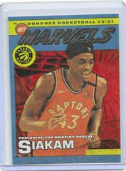 Pascal Siakam #3 Basketball Cards 2020 Donruss Net Marvels Prices