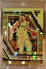 Luka Doncic [Gold Ice] #105 Basketball Cards 2022 Panini Flux Prices